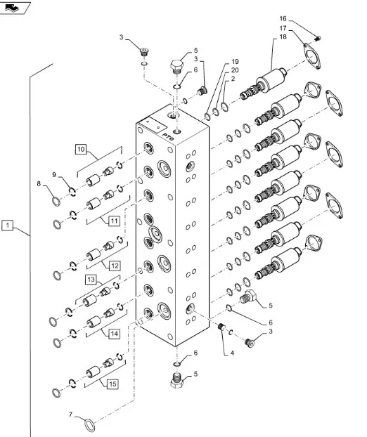 87350431 - клапан