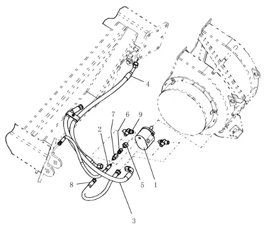 21654 - шланг гидравлический